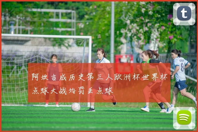 阿坎吉成历史第三人欧洲杯世界杯点球大战均罚丢点球